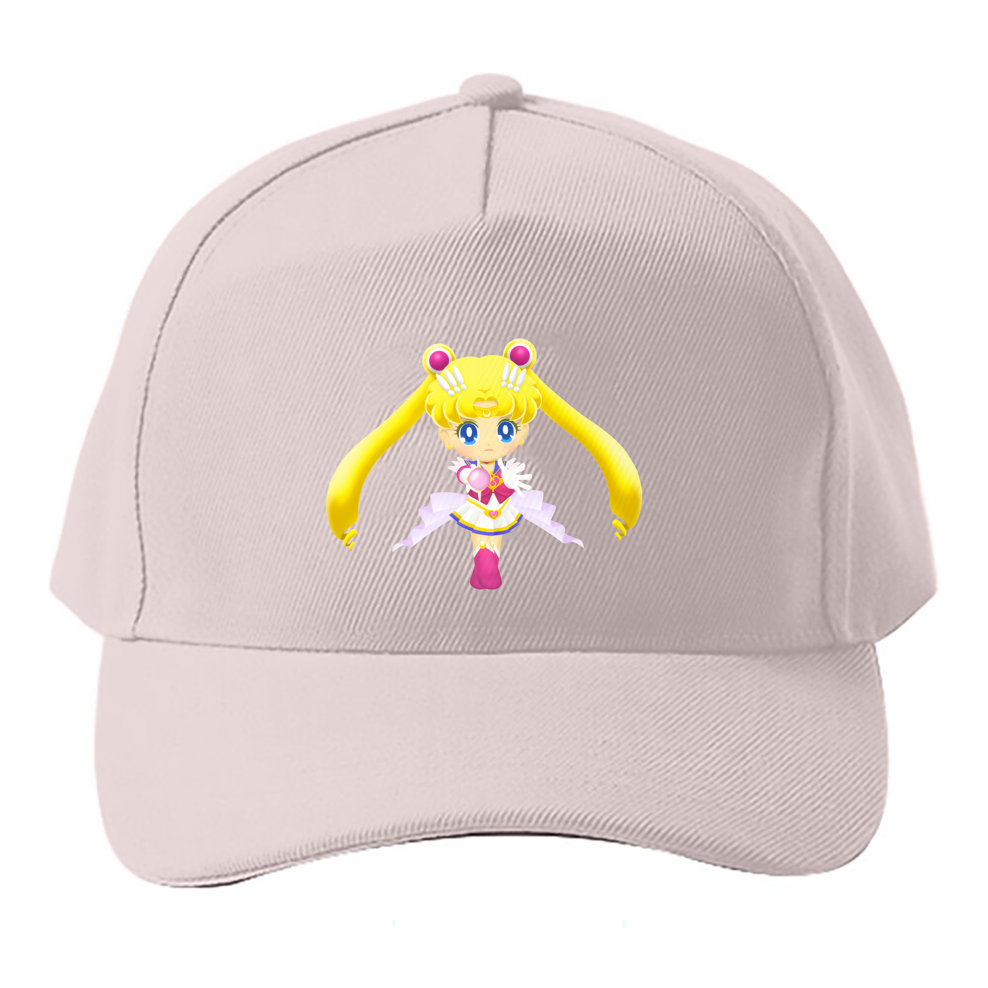 （画像用） 美少女戦士セーラームーン 月野 うさぎ つきの うさぎ Sailor Moon Tsukino Usagi ベースボールキャップ 綿100％ 男女兼用 帽子 スポーツ